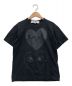 PLAY COMME des GARCONS（プレイ コムデギャルソン）の古着「Tシャツ」｜ブラック