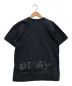 PLAY COMME des GARCONS (プレイ コムデギャルソン) Tシャツ ブラック サイズ:M：5000円