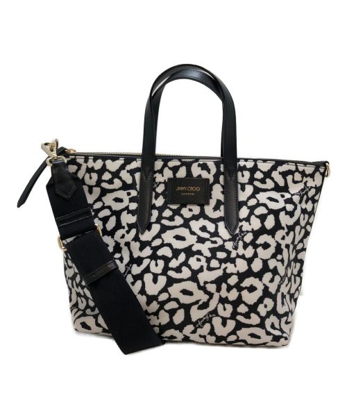 JIMMY CHOO（ジミーチュウ）JIMMY CHOO (ジミーチュウ) CANDICE TOTE 2way ブラックの古着・服飾アイテム