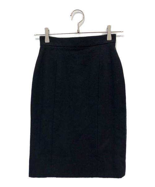 CHANEL（シャネル）CHANEL (シャネル) タイトスカート ブラック サイズ:38の古着・服飾アイテム