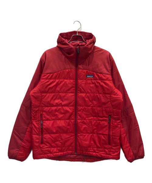 Patagonia（パタゴニア）Patagonia (パタゴニア) MICRO PUFF HOODED JACKET レッド サイズ:Lの古着・服飾アイテム