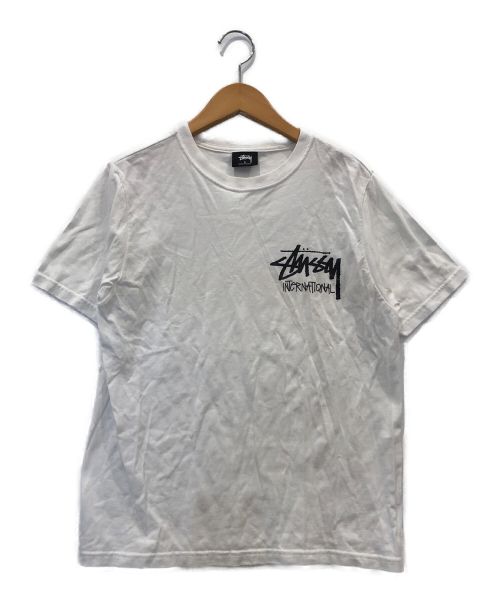 stussy（ステューシー）stussy (ステューシー) Tシャツ ホワイト サイズ:Sの古着・服飾アイテム