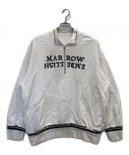 Ameriアメリ）の古着「MARROW EMBELLISH SWEAT TOP」｜ホワイト