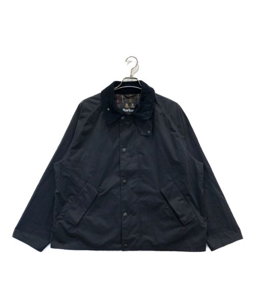 Barbour（バブアー）Barbour (バブアー) トランスポート ピーチスキンコットンショートレングスブルゾン ネイビー サイズ:40の古着・服飾アイテム