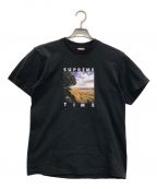 SUPREMEシュプリーム）の古着「TIME TEE」｜ブラック