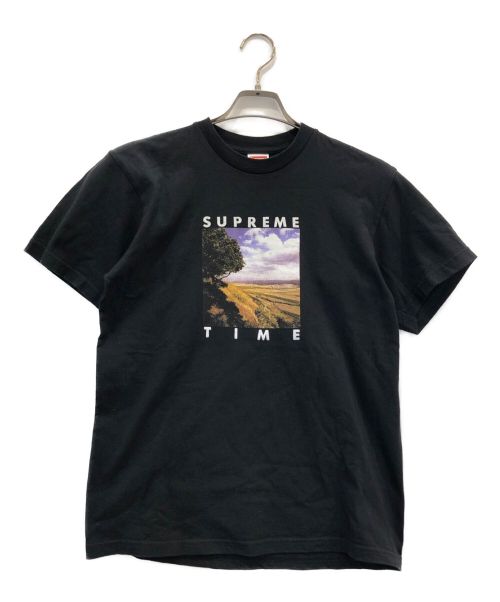 SUPREME（シュプリーム）SUPREME (シュプリーム) TIME TEE ブラック サイズ:Sの古着・服飾アイテム