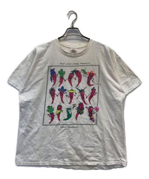 Red Hot Silly Peppers（レッド・ホット・シリィ・ペッパーズ）Red Hot Silly Peppers (レッド・ホット・シリィ・ペッパーズ) Tシャツ ホワイト サイズ:XLの古着・服飾アイテム