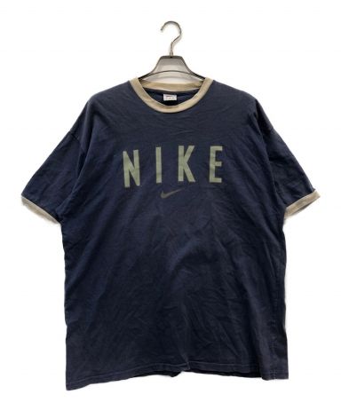 【中古・古着通販】NIKE (ナイキ) 90sデカロゴリンガーTシャツ