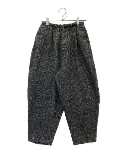 MARKA（マーカ）MARKA (マーカ) BALLON PANTS CROPPED HERRINGBONE TWEED/ヘリンボーンツイードバルーンクロップドパンツ グレー サイズ:1の古着・服飾アイテム