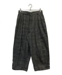 MARKA（マーカ）の古着「TUCK WIDE PANTS - co/w twill」｜グレー