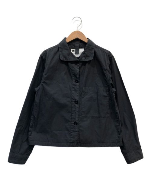 MHL（エムエイチエル）MHL (エムエイチエル) COMPACT COTTON POPLIN/コンパクトコットンポプリンジャケット グレー サイズ:1の古着・服飾アイテム