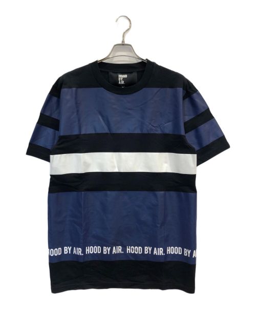 Hood By Air（フッドバイエアー）Hood By Air (フッドバイエアー) プリントTシャツ ブラック サイズ:XLの古着・服飾アイテム