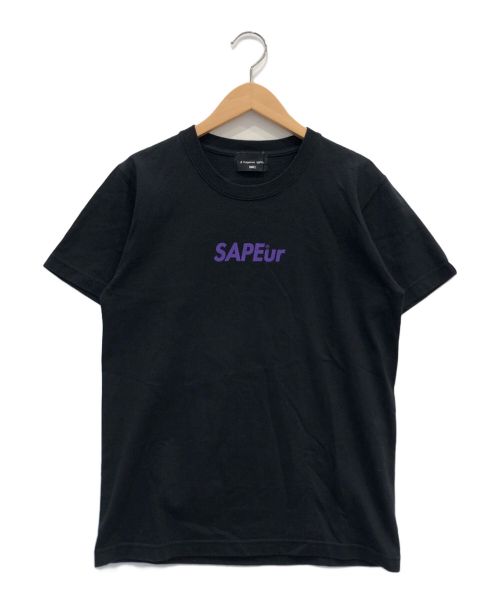 SAPEur（サプール）SAPEur (サプール) Tシャツ ブラック サイズ:SMALLの古着・服飾アイテム