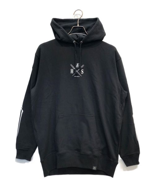 RADIO EVA（ラヂオエヴァ）RADIO EVA (ラヂオエヴァ) EVA-01 Logo Hoodie by HWDS ブラック サイズ:L 未使用品の古着・服飾アイテム