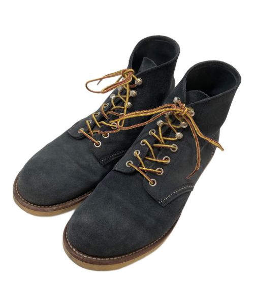 RED WING（レッドウィング）RED WING (レッドウィング) PLAIN TOE BOOTS グレー サイズ:USA9/UK8/EUR42.0/CM27.0の古着・服飾アイテム