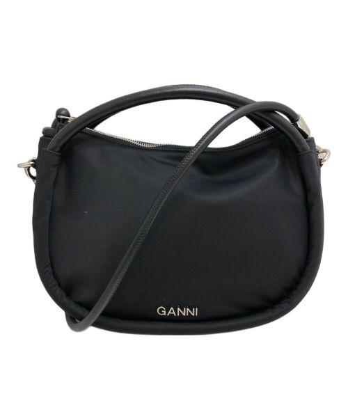 GANNI（ガニー）GANNI (ガニー) KNOT BAGUETTE BAG/ノット バゲット バッグ  ブラックの古着・服飾アイテム