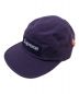 SUPREME（シュプリーム）の古着「CAMP CAP/キャンプ キャップ」｜パープル