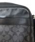 中古・古着 COACH (コーチ) FLIGHT BAG(フライトバッグ) ブラック：8000円