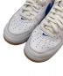 中古・古着 NIKE (ナイキ) ローカットスニーカー/AIR FORCE1 LOW/エアフォース１ ホワイト×ブルー サイズ:US10/UK9/EUR44/cm28：7000円