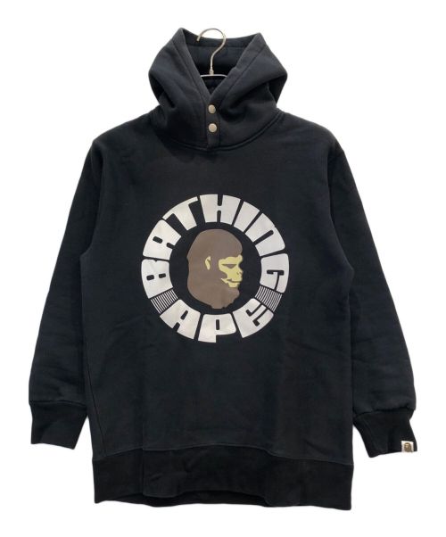 A BATHING APE（アベイシングエイプ）A BATHING APE (アベイシングエイプ) パーカー ブラック サイズ:Lの古着・服飾アイテム