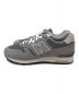 NEW BALANCE (ニューバランス) スニーカー グレー サイズ:US9.5/UK9/EU43/JPN27.5 未使用品：7000円