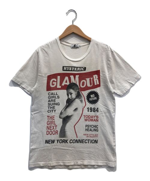 Hysteric Glamour（ヒステリックグラマー）Hysteric Glamour (ヒステリックグラマー) Tシャツ ホワイト サイズ:Sの古着・服飾アイテム