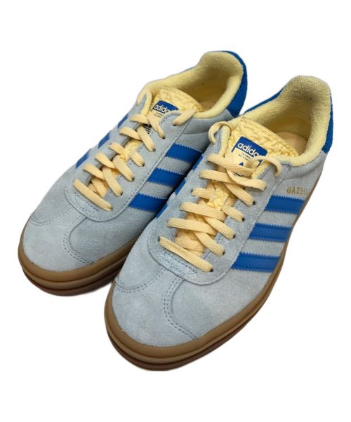 adidas（アディダス）adidas (アディダス) スニーカー ブルー サイズ:US6/UK4 1/2/FR37 1/3/JP230の古着・服飾アイテム