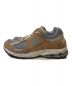 NEW BALANCE (ニューバランス) スニーカー ブラウン サイズ:US8/UK7.5/EUR41.5/cm26：7000円