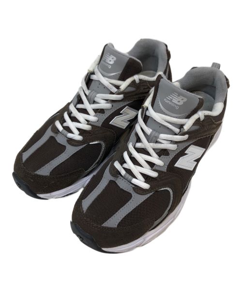 NEW BALANCE（ニューバランス）NEW BALANCE (ニューバランス) ランニングスニーカー/ミッドカットスニーカー ブラウン サイズ:US8/UK7.5/EUR41.5/cm26の古着・服飾アイテム