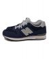 NEW BALANCE (ニューバランス) ミッドカットスニーカー/ランニングスニーカー ネイビー サイズ:US9.5/UK9/EU43/JPN27.5 未使用品：7000円