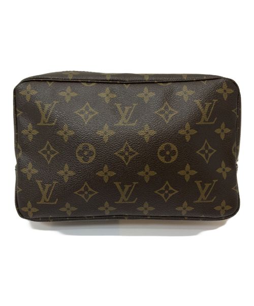 LOUIS VUITTON（ルイ ヴィトン）LOUIS VUITTON (ルイ ヴィトン) コスメポーチ/トゥルーストワレット28/セカンドバッグ ブラウンの古着・服飾アイテム