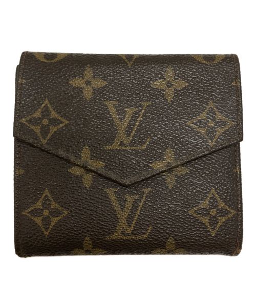 LOUIS VUITTON（ルイ ヴィトン）LOUIS VUITTON (ルイ ヴィトン) モノグラム/2つ折り財布 ブラウンの古着・服飾アイテム