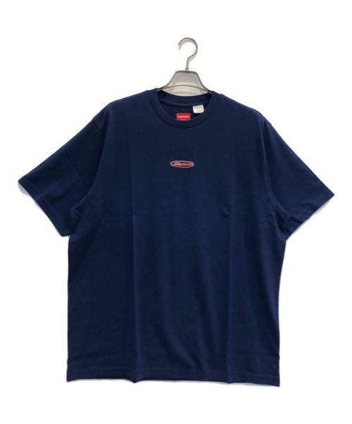 SUPREME（シュプリーム）SUPREME (シュプリーム) ロゴＴシャツ/オーバルロゴショートスリーブトップス ネイビー サイズ:XLの古着・服飾アイテム