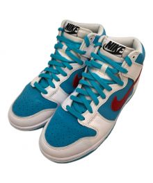 NIKE（ナイキ）の古着「ダンクハイ/ハイカットスニーカー」｜ブルー×ホワイト