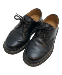 Dr.Martens（ドクターマーチン）の古着「レザーシューズ/3ホールシューズ」｜ブラック