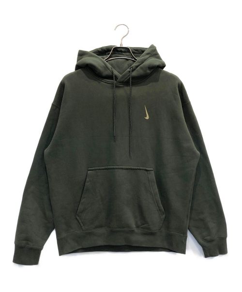 NIKE（ナイキ）NIKE (ナイキ) BILLIE EILISH (ビリーアイリッシュ) Fleece Parka カーキ サイズ:Lの古着・服飾アイテム