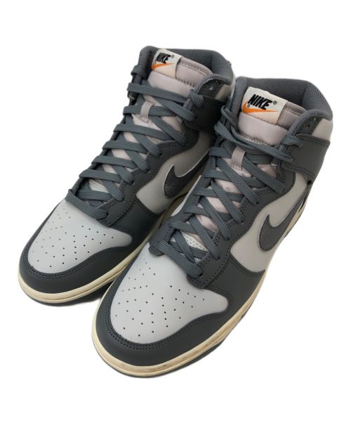 NIKE（ナイキ）NIKE (ナイキ) ナイキ ダンク ハイ レトロ SE ヴィンテージ /ハイカットスニーカー グレー サイズ:US9/UK8/EUR42.5/CM27の古着・服飾アイテム