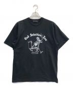 GOD SELECTION XXXゴッドセレクショントリプルエックス）の古着「ロゴ プリント Tシャツ」｜ブラック