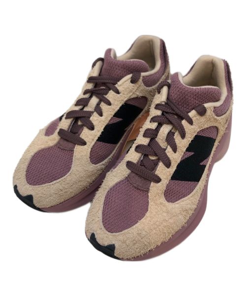 NEW BALANCE（ニューバランス）NEW BALANCE (ニューバランス) ワープドランナー/ランニングシューズ/ミドルカットスニーカー ベージュ×ピンク サイズ:US8/JPN26の古着・服飾アイテム