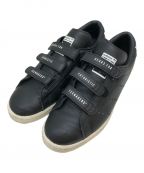 adidas×HUMAN MADEアディダス×ヒューマンメイド）の古着「ローカットベルクロスニーカー/UNOFCL HM」｜ブラック