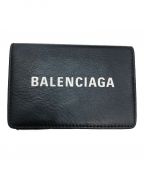 BALENCIAGAバレンシアガ）の古着「コンパクトウォレット/ペーパー」｜ブラック