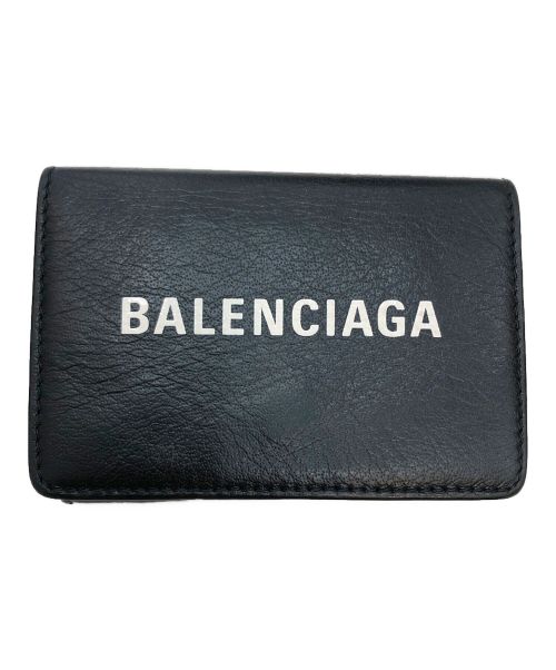 BALENCIAGA（バレンシアガ）BALENCIAGA (バレンシアガ) コンパクトウォレット/ペーパー ブラックの古着・服飾アイテム