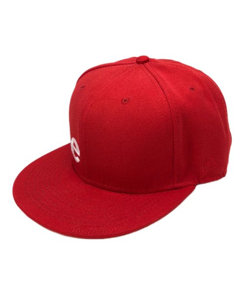 SUPREME（シュプリーム）SUPREME (シュプリーム) New Era (ニューエラ) ソリッドサイドロゴ キャップ レッド サイズ:7 3/8 /58.7cmの古着・服飾アイテム