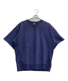 Ron Herman（ロンハーマン）の古着「スウェットTシャツ/ダメージカットオフ スウェットTシャツ」｜パープル