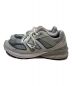 NEW BALANCE (ニューバランス) ローカットスニーカー グレー サイズ:US07 1/2/UK05 1/2/EU38/CM24.5：12000円