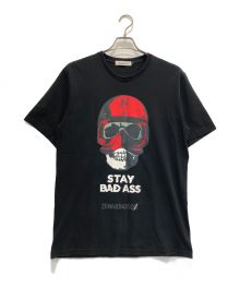 UNDERCOVER（アンダーカバー）の古着「プリントTシャツ/19SS・STAY BAD ASS」｜ブラック