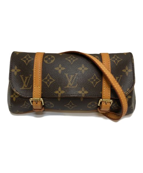 LOUIS VUITTON（ルイ ヴィトン）LOUIS VUITTON (ルイ ヴィトン) ショルダーバッグ/モノグラム/ポシェットマレル ブラウンの古着・服飾アイテム