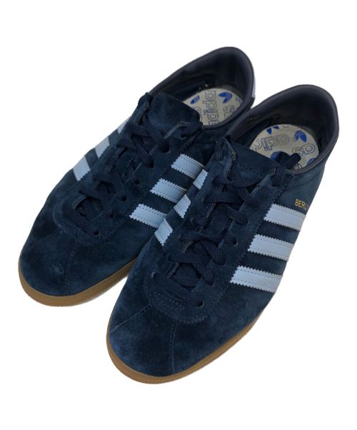 adidas（アディダス）adidas (アディダス) ベルリン/ローカットスニーカー ネイビー サイズ:US6/UK5.5/EUR38.5/CM24の古着・服飾アイテム