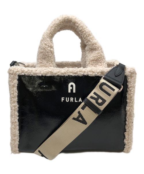 FURLA（フルラ）FURLA (フルラ) 2WAYバッグ/オポチュニティスモール ブラックの古着・服飾アイテム