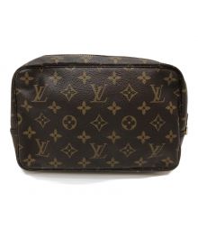 LOUIS VUITTON（ルイ ヴィトン）の古着「コスメポーチ/トゥルーストワレット23」｜ブラウン